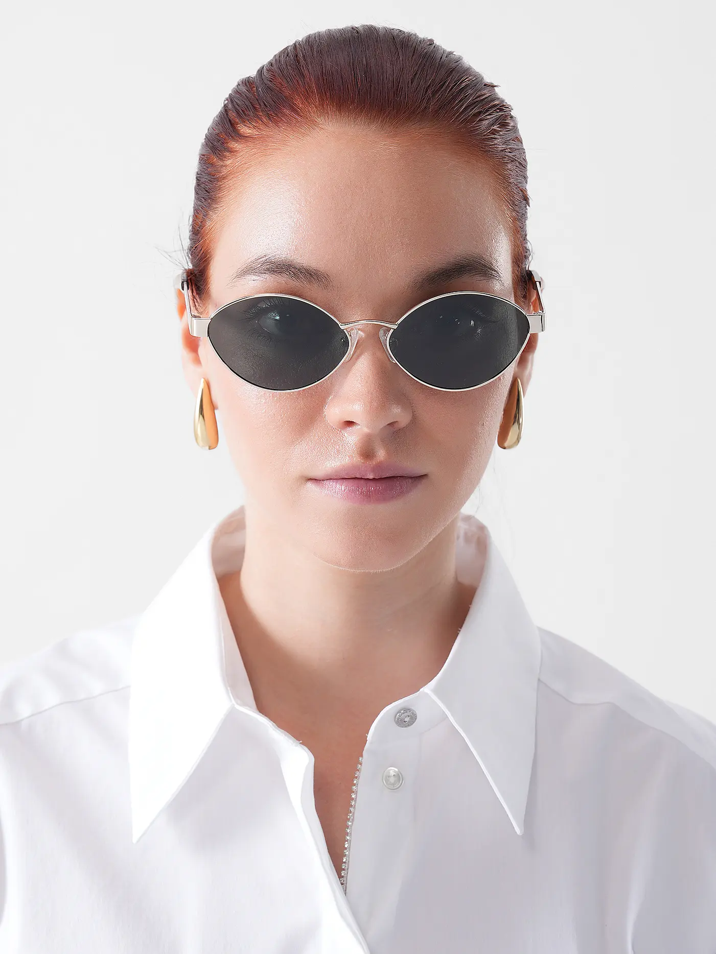 KARO KAUER | Sonnenbrille RETRO BLACK | 